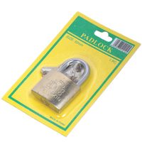 Замок навес 32мм золотистый SPE13353A-9 Блистер 333881 I.K