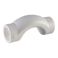 Скоба D-25 раструбная белый PRO AQUA