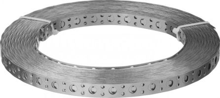 Лента для вент. 12*0,55 оцинк.25м.