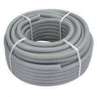 Гофра гибкая серая ПВХ D16
