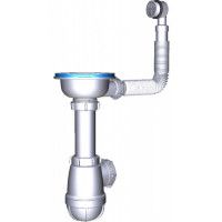 Сифон — 176 » ЭЛИТ «/ А-40059  3 1/2х40 с перелив. мойки