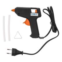 Пистолет клеевой 2 стержня, защитный кожух, подставка, 7ммх10см, кабель 1м, 10Вт/220В