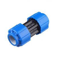 Муфта  25мм, компрессионная, для ПЭ труб