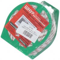 Шнур д/белья d4мм  20м с сердечником плетеный 4В 810 катушка с подвесом