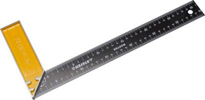 Угольник столярный металлический 350мм