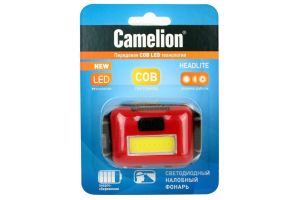 Фонарь налобный 3 реж 1Вт СОВ LED 3хААА