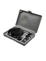 ПИЛЫ КОЛЬЦЕВЫЕ ПО ДЕРЕВУ НАБОР 11 ПРЕДМ. В КЕЙСЕ 19-22-29-32-35-38-44-51-64 ММ (1/40)»КЕДР»