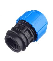 Муфта 32ммх1″ внутренняя резьба, компрессионная, для ПЭ труб