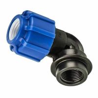 Угольник (отвод) 25ммх1″ внутренняя резьба, компрессионный, для ПЭ труб