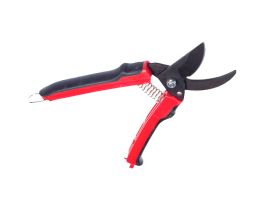 Секатор зубчатый с оксидированным покрытием, с двухкомпонентной ручкой, 220мм