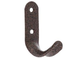Крючок одеж. бол. однорож. медь