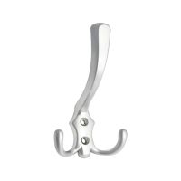 Крючок одеж. бол. 3-х рож. хром мат.