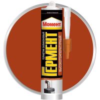 Гермет.силик.ГЕРМЕНТ 300мл высокотемпер,(крас-корич)