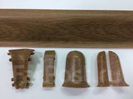 Угол для плинтуса К55 «Идеал Комфорт» Падук / 321 внутренний