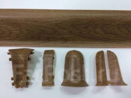 Угол для плинтуса К55 «Идеал Комфорт» Падук / 321 соединительный