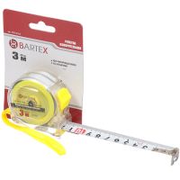 Рулетка   BARTEX  3м x 19мм Прозрачная M-20
