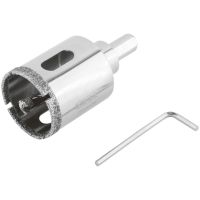 Коронка алмазная по керамике и кафелю с центрирующим сверлом 35 мм