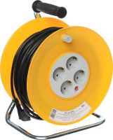 ЭРА пласт. катуш. сет. удл. ПВС 2х1 4 роз. 50 м 16А