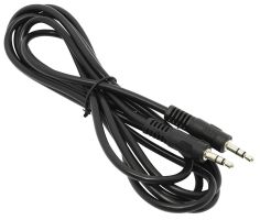 Кабель Atcom Jack3.5-3.5mm 1м black