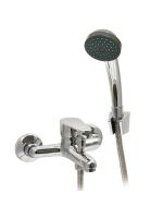 Смеситель для ванны, Juguni, короткий излив, с картриджем, хром, 0402.607