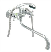 Смеситель для ванны, Juguni, с кран-буксой, хром, JGN0140