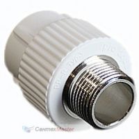 Муфта комб.нар.р.32х3/4 белый