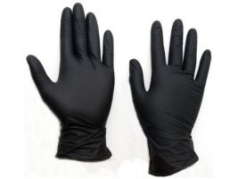 SEMPBL2 Перчатки универсальные нитриловые «ЧЕРНЫЕ» M