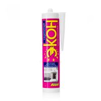 Гермет.силик.ЭКОН 280мл санитарный (белый)