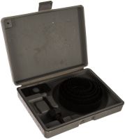 ПИЛЫ КОЛЬЦЕВЫЕ ПО ДЕРЕВУ НАБОР  8 ПРЕДМ. В КЕЙСЕ  51-57-67-76-88-102 ММ (1/30)  «КЕДР»