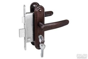 Замок врезной ЗВ4-0623 медь ПТИМАШ