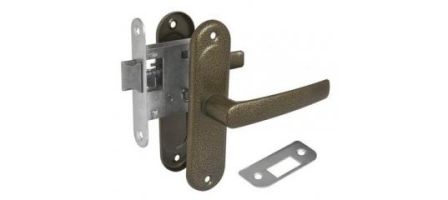 Защелка с ручками б/ф ЗЩ-1.45 (бронза)