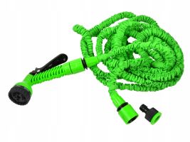 Шланг полив FROG TOOLS растягивающийся с пистолетом  7,5-22,5м