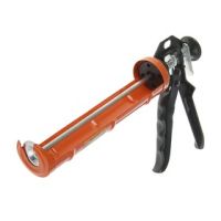 ПИСТОЛЕТ ДЛЯ ГЕРМЕТИКОВ УСИЛЕННЫЙ ПОЛУКОРПУСНОЙ ЗУБЧАТЫЙ ШТОК