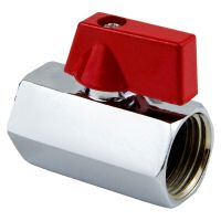 Кран латунный хром 1/2″вн-вн