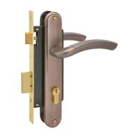 Замок врезной №96-70Л ст.медь НОРА-М