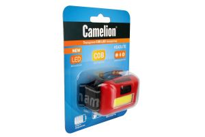 Фонарь Camelion LED5355 налобн.3 реж. 1Вт COB LED, 3XAAA