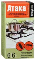 Инс.Атака гель-ловушка от тараканов и муравьев 6шт 2958