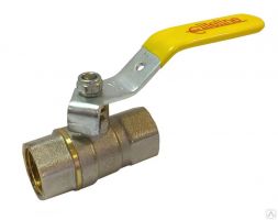 Кран шар. газ 1/2 г/г ручка