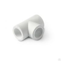 Тройник D-32 белый PRO AQUA