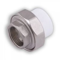 Муфта разъёмн.вн.р.20х1/2 белый