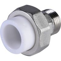 Муфта разъёмн.нар.р.32х1 белый