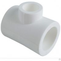 Тройник пер.32х25х32 белый