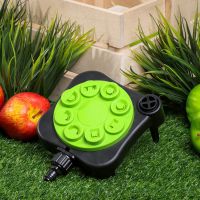 Полив Насадка разбрызгиватель 8- позиционный 18,5*18,5*13см GRANDY JS-2009 быстросъемный