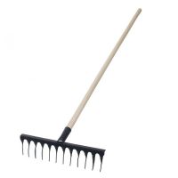 Грабли 12-ти зубые, витой зуб садовые черенок деревянный