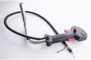 Рычаг газа в сборе с мет трубкой