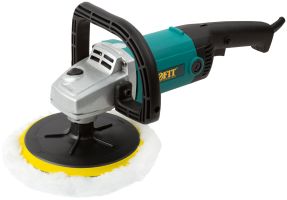 Шлифмашина полировальная 1200 Вт; 1400-3300 об/мин; 180 мм; коробка
