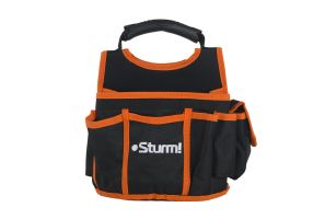 TBP002 Сумка для инструментов на пояс черный/оранж Sturm!