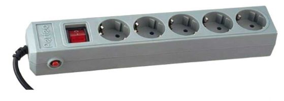 Сетевой фильтр PERFEO 5 m 5 розеток Power+