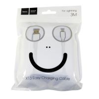 Кабель Hoco USB-Apple8 pin BX18 3.0м  белый