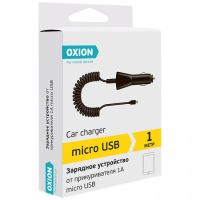 Зарядное устройство OXION AC106-BK АЗУ microUSB 1A 1m витой